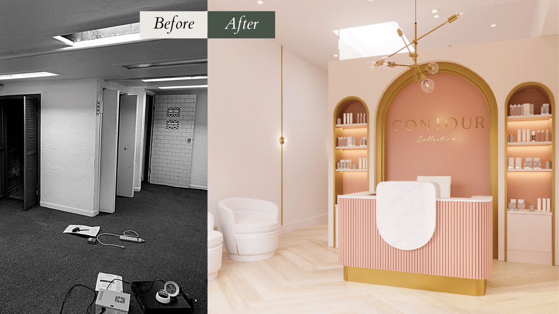 Simour Design Before and After